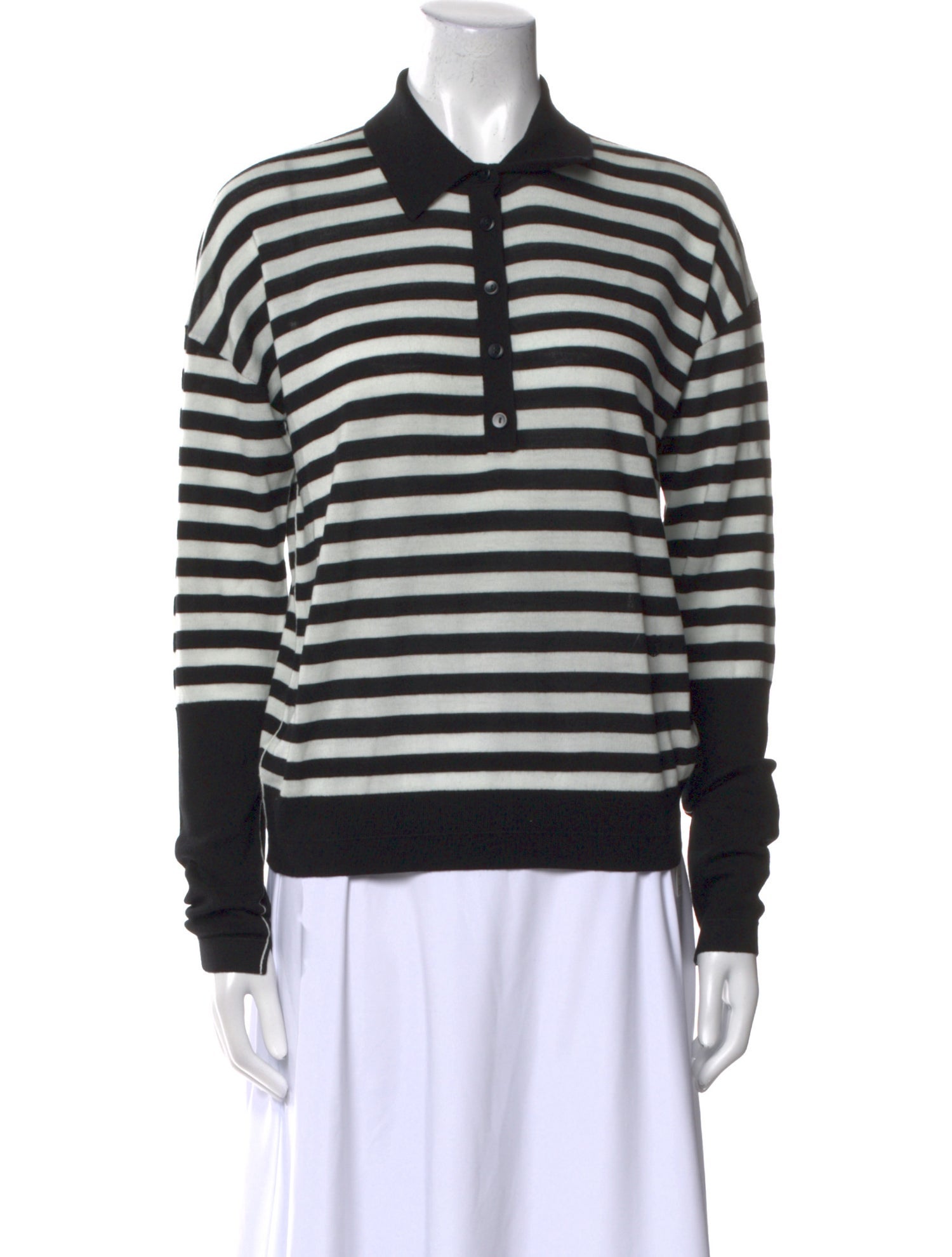 Maria McManus Merino Wool Striped Sweater