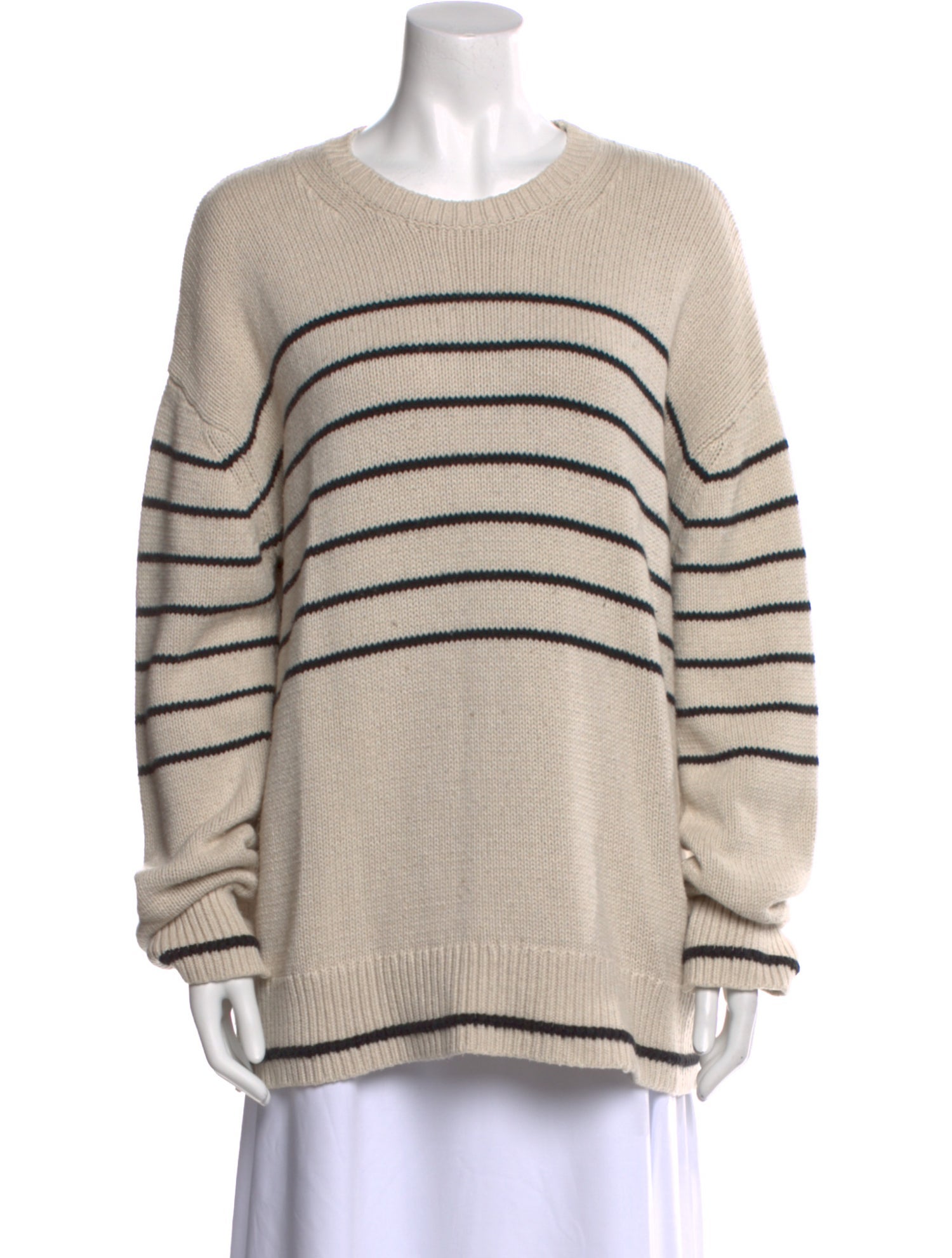 Maria McManus Striped Crew Neck Sweater
