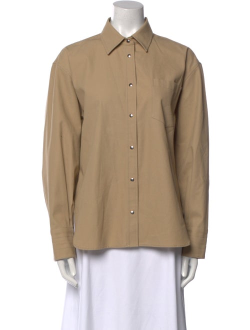 Maria McManus Long Sleeve Button-Up Top