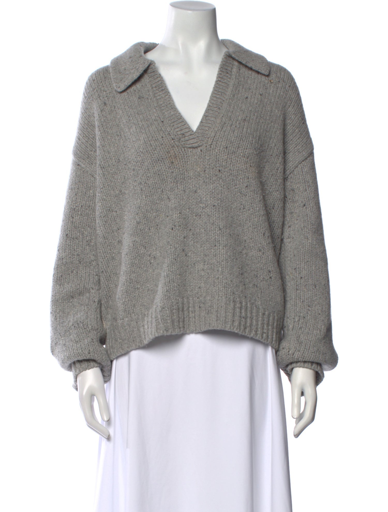 Maria McManus Cashmere V-Neck Sweater