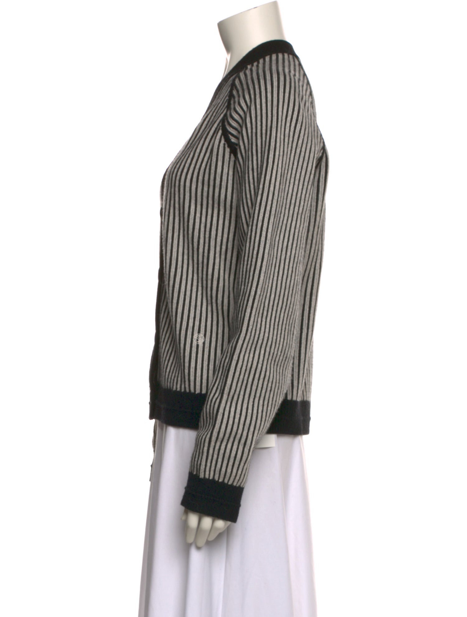 Maria McManus Striped V-Neck Sweater
