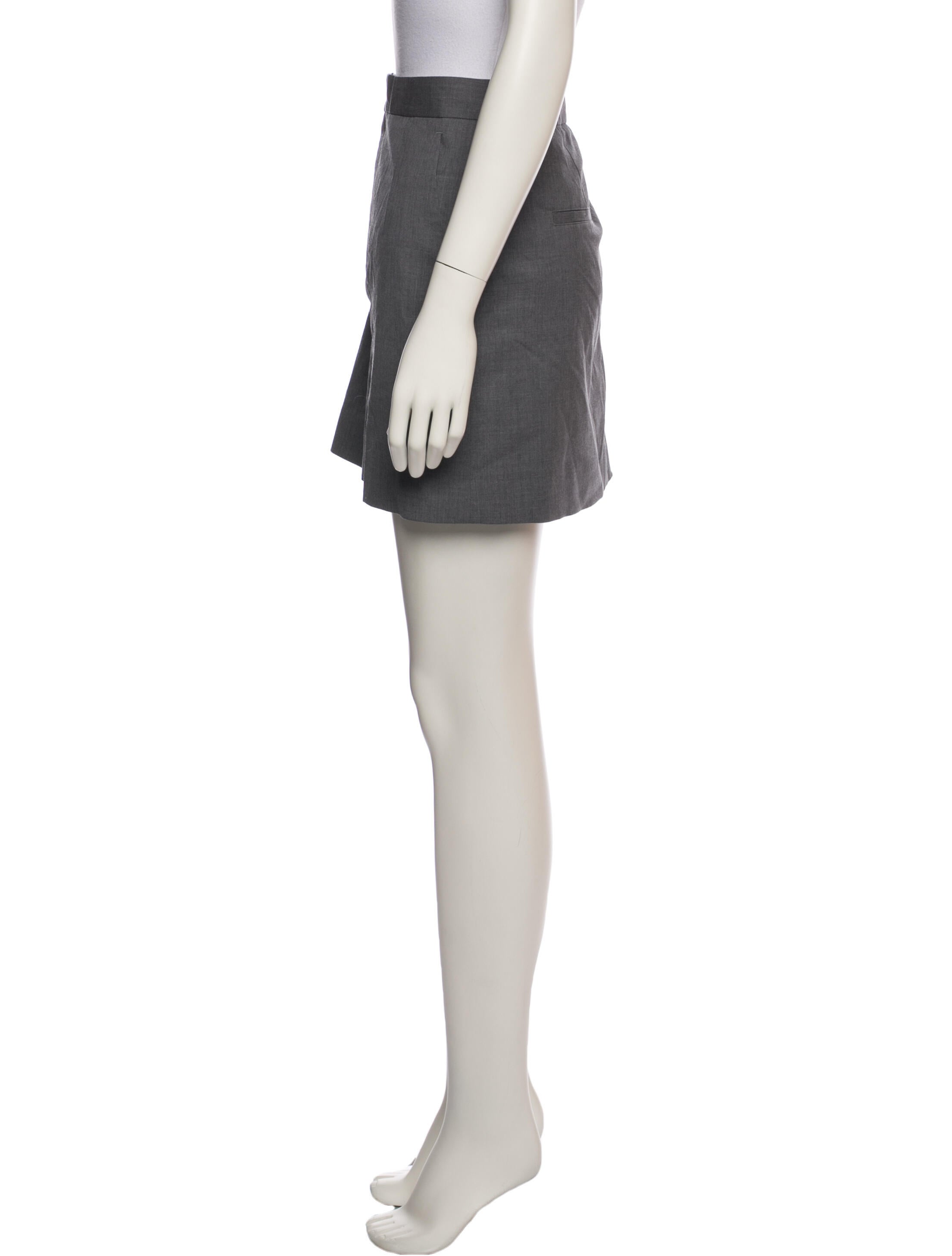 Maria McManus Wool Mini Skirt