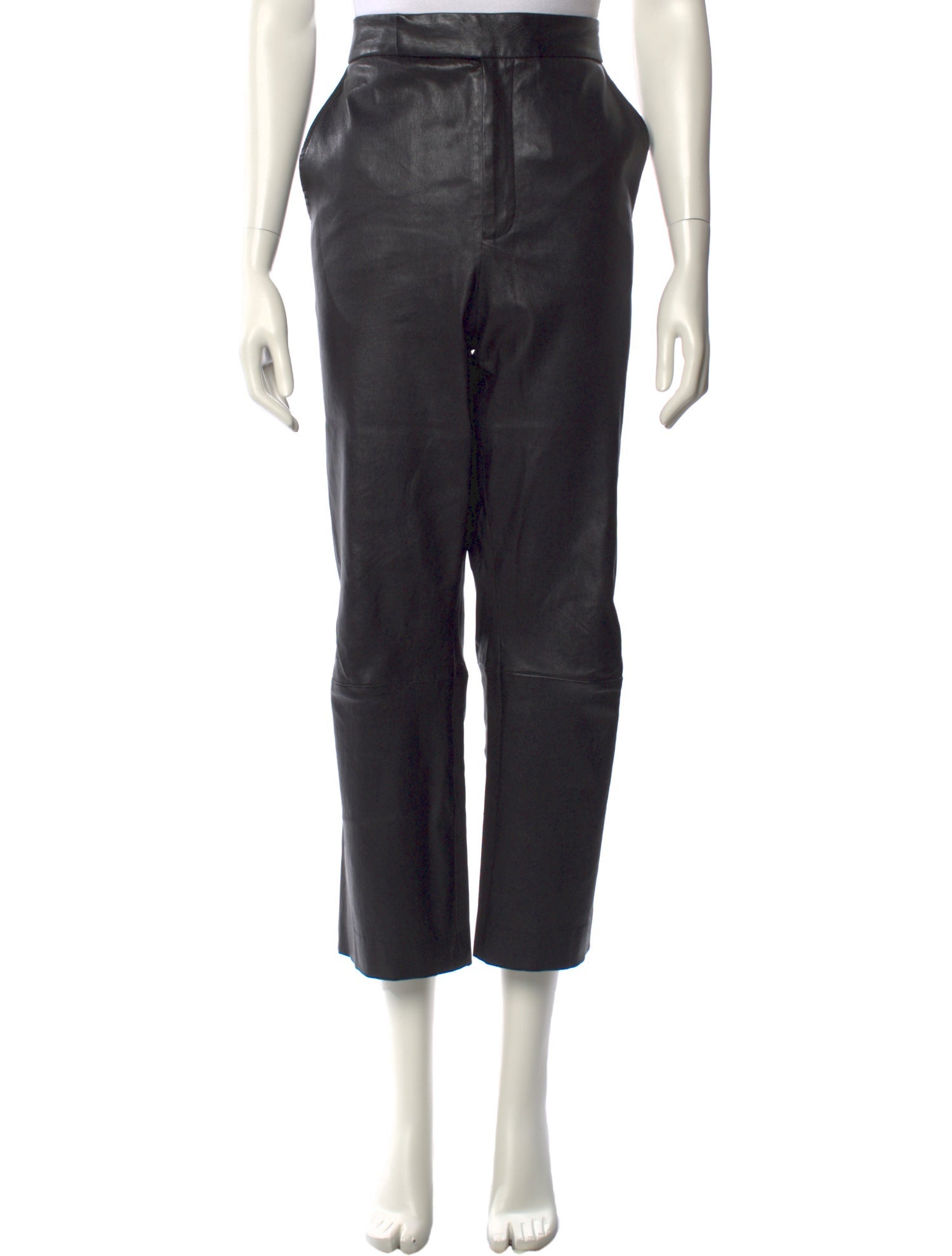 Maria McManus Lambskin Wide Leg Pants w/ Tags