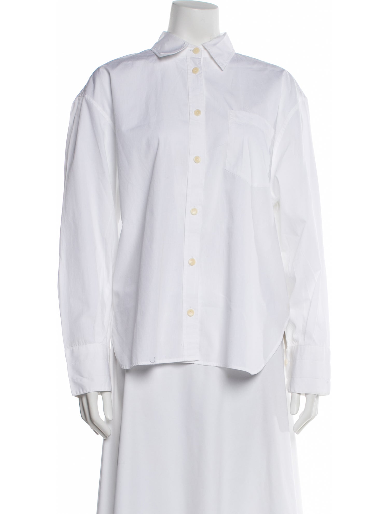 Maria McManus Long Sleeve Button-Up Top