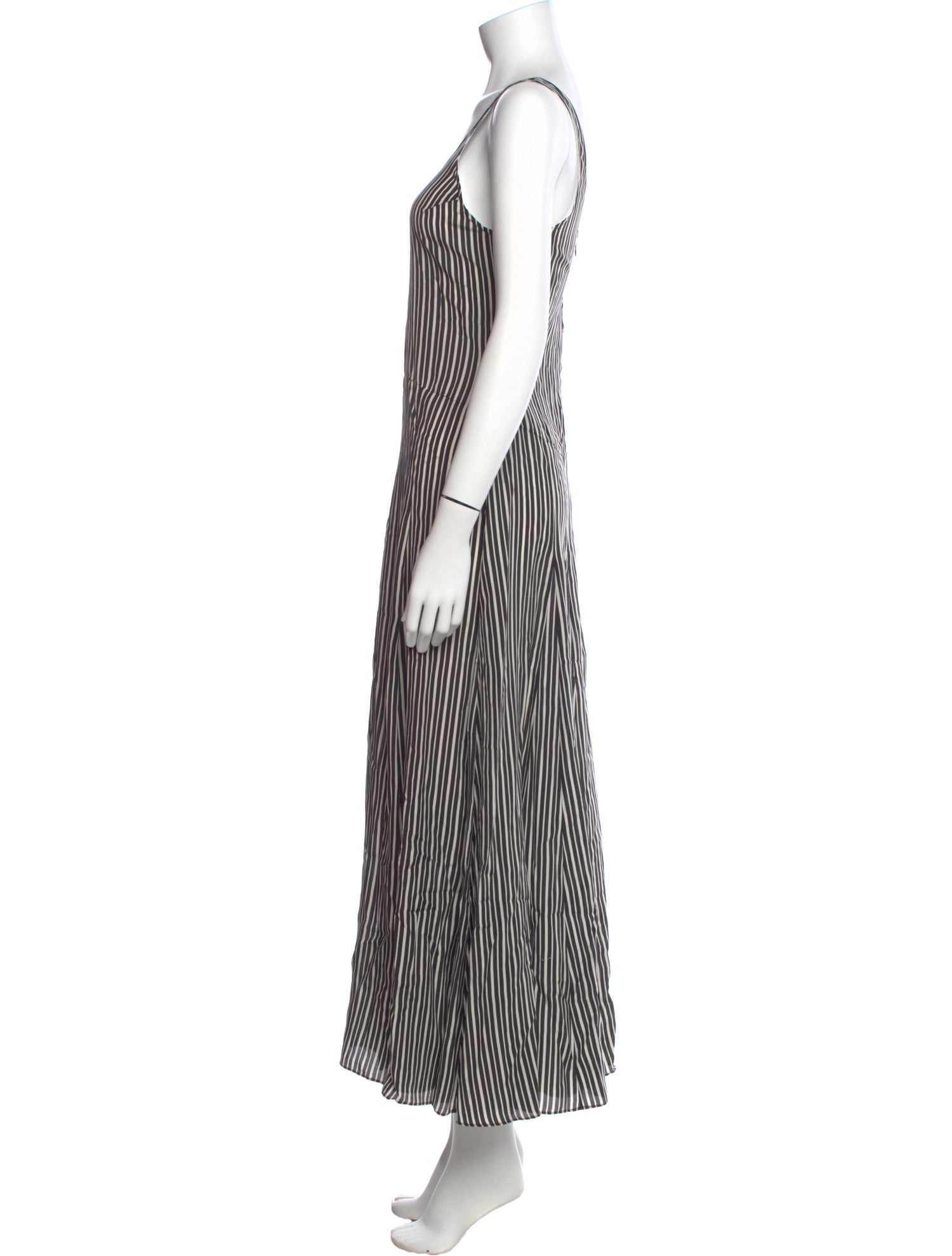 Maria McManus Striped Long Dress