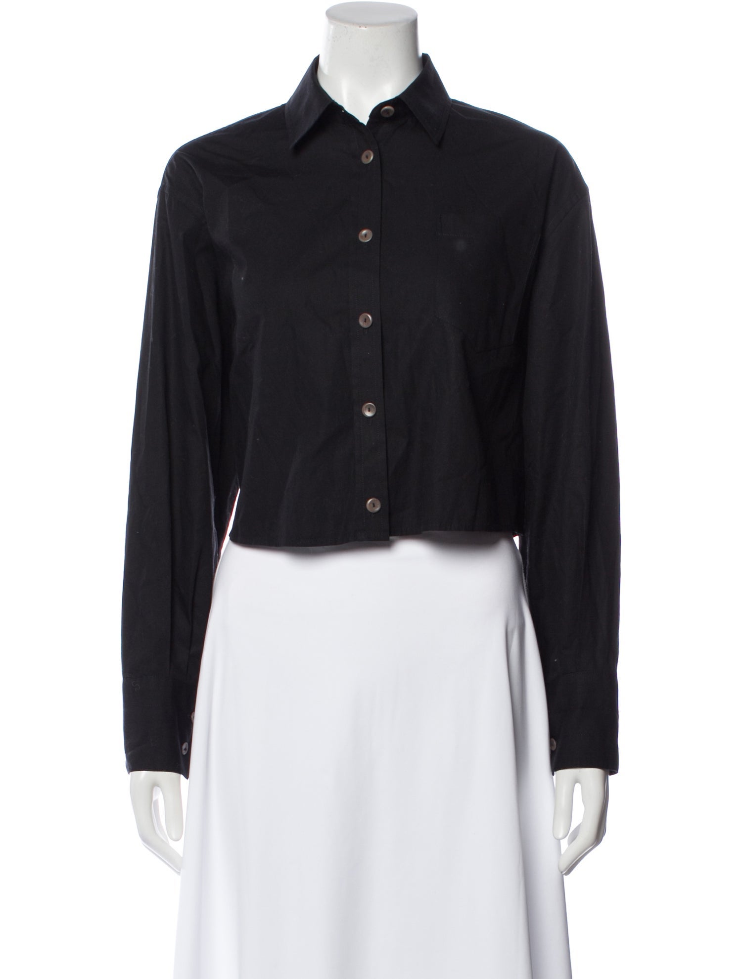 Maria McManus Long Sleeve Button-Up Top