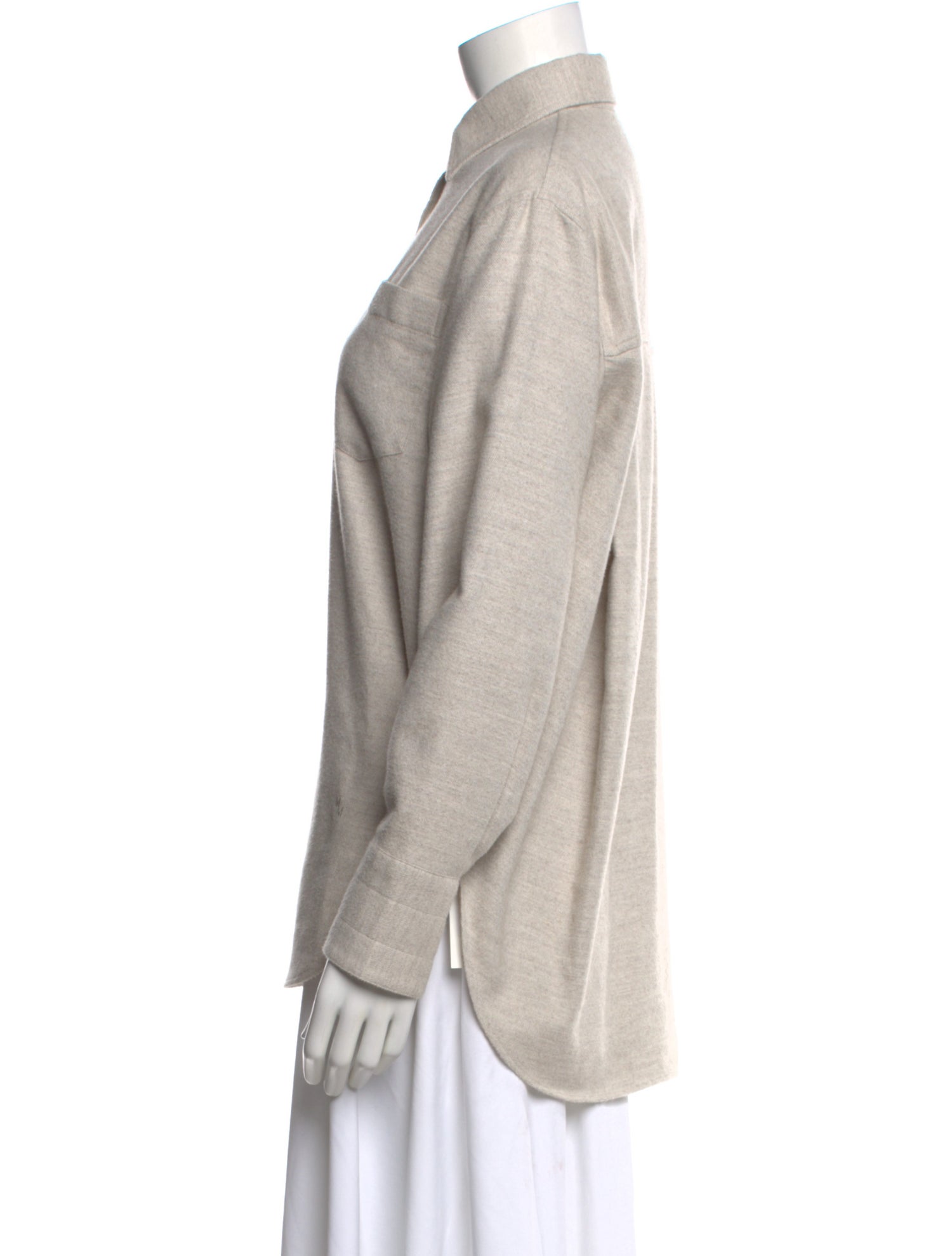 Maria McManus Long Sleeve Button-Up Top