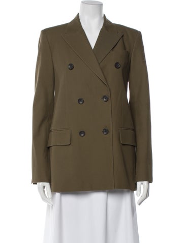 Pre-owned Maria Mcmanus Blazer In Green