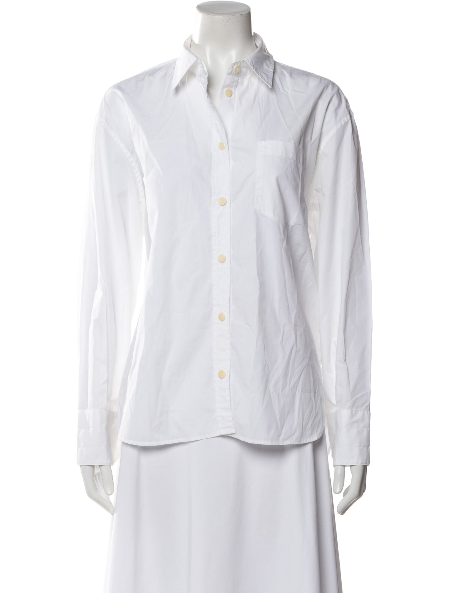 Maria McManus Long Sleeve Button-Up Top