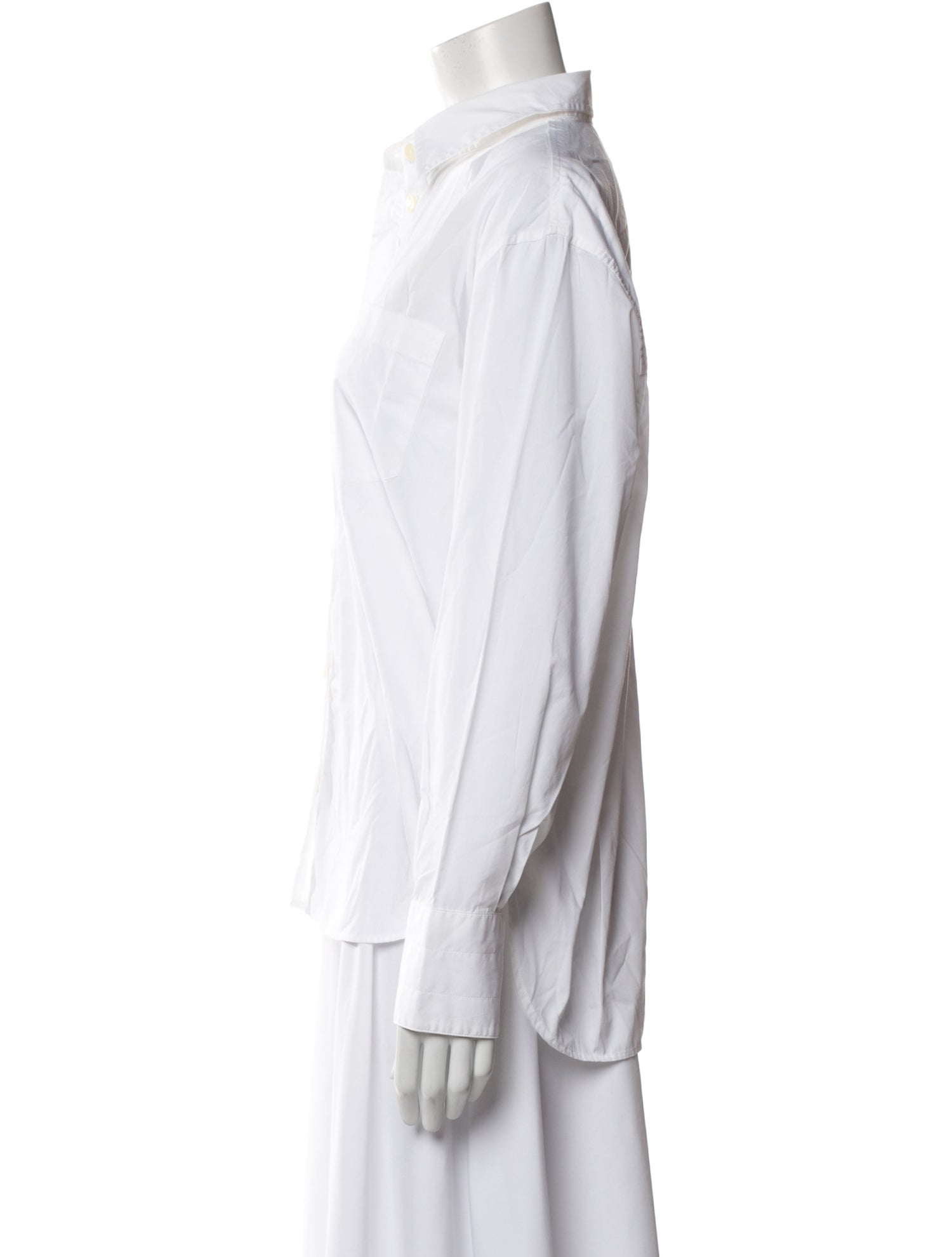 Maria McManus Long Sleeve Button-Up Top