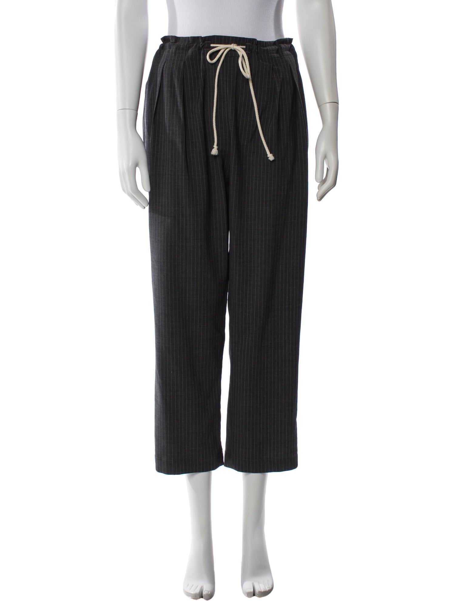 Maria McManus Wool Straight Leg Pants