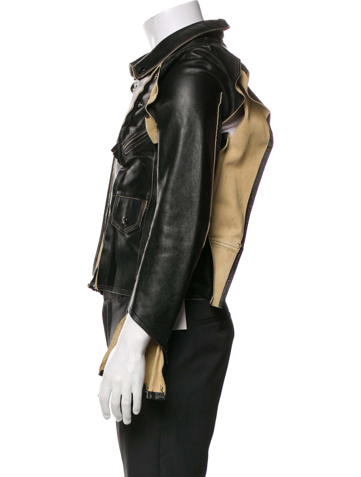 Maison Martin Margiela x H&M Leather Moto Jacket