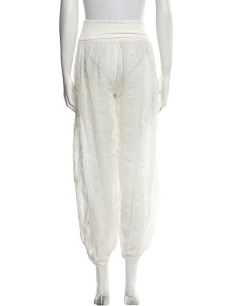 Maurizio Mykonos Linen Straight Leg Pants
