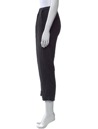 Maurizio Mykonos Silk Straight Leg Pants