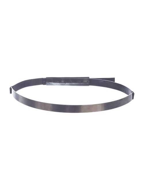 Maison Martin Margiela Leather Waist Belt Black