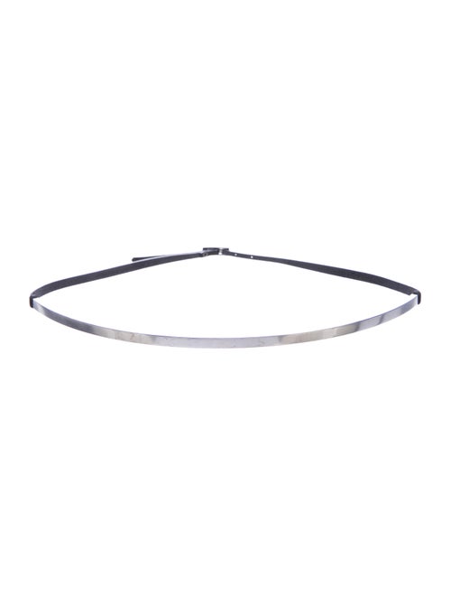 Maison Martin Margiela Leather Waist Belt Black