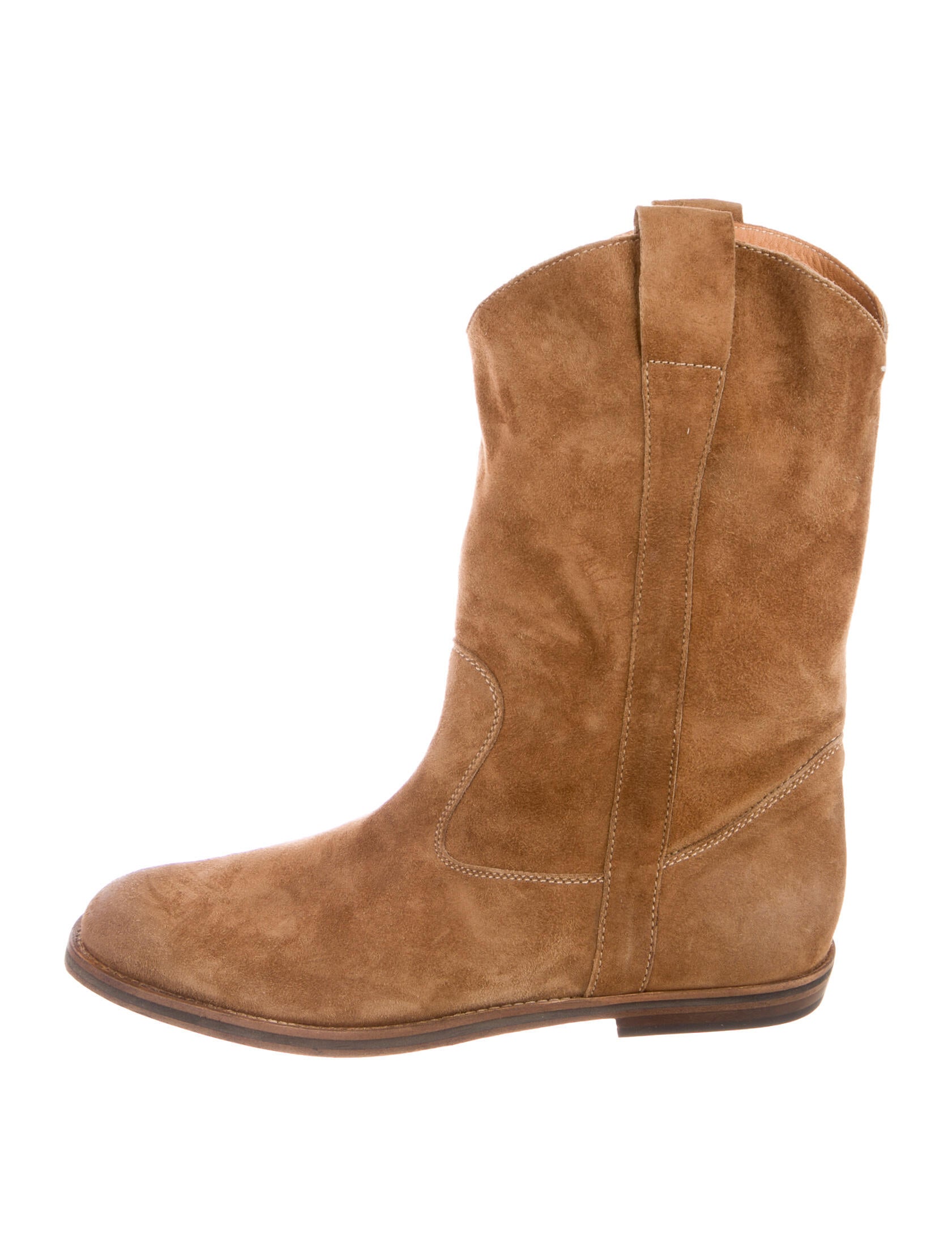 margiela suede boots