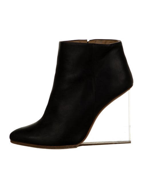 Maison Martin Margiela Leather Mules Black