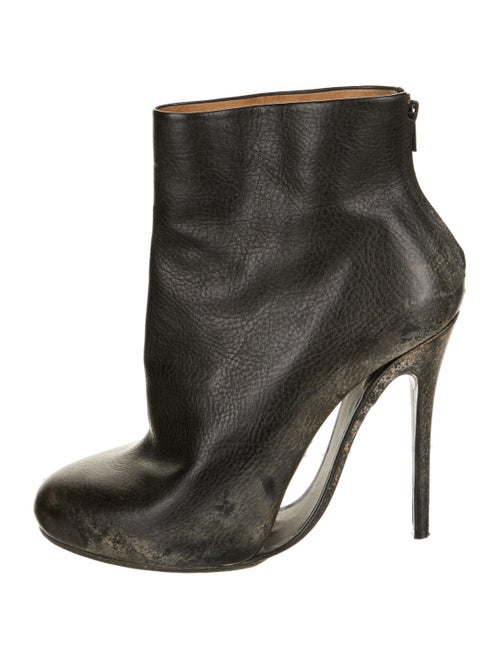 Maison Martin Margiela Leather Boots Black