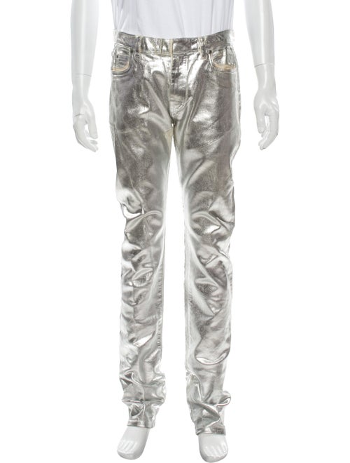 Maison Martin Margiela Skinny Jeans Metallic