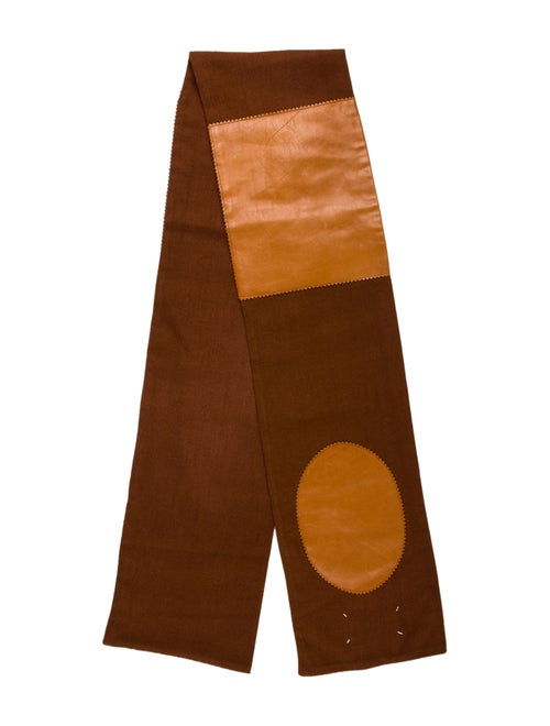 Maison Martin Margiela Vintage 2000's Scarf Brown