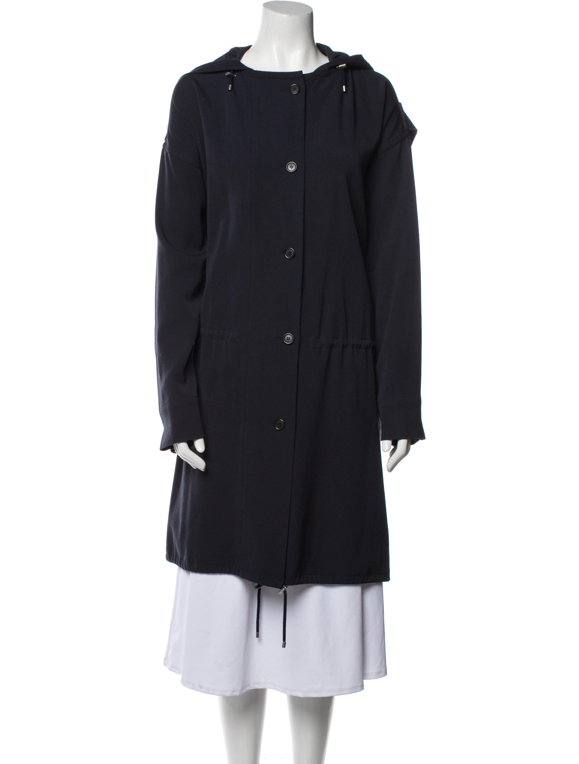 Maison Margiela Men's Reversible Coat Blue