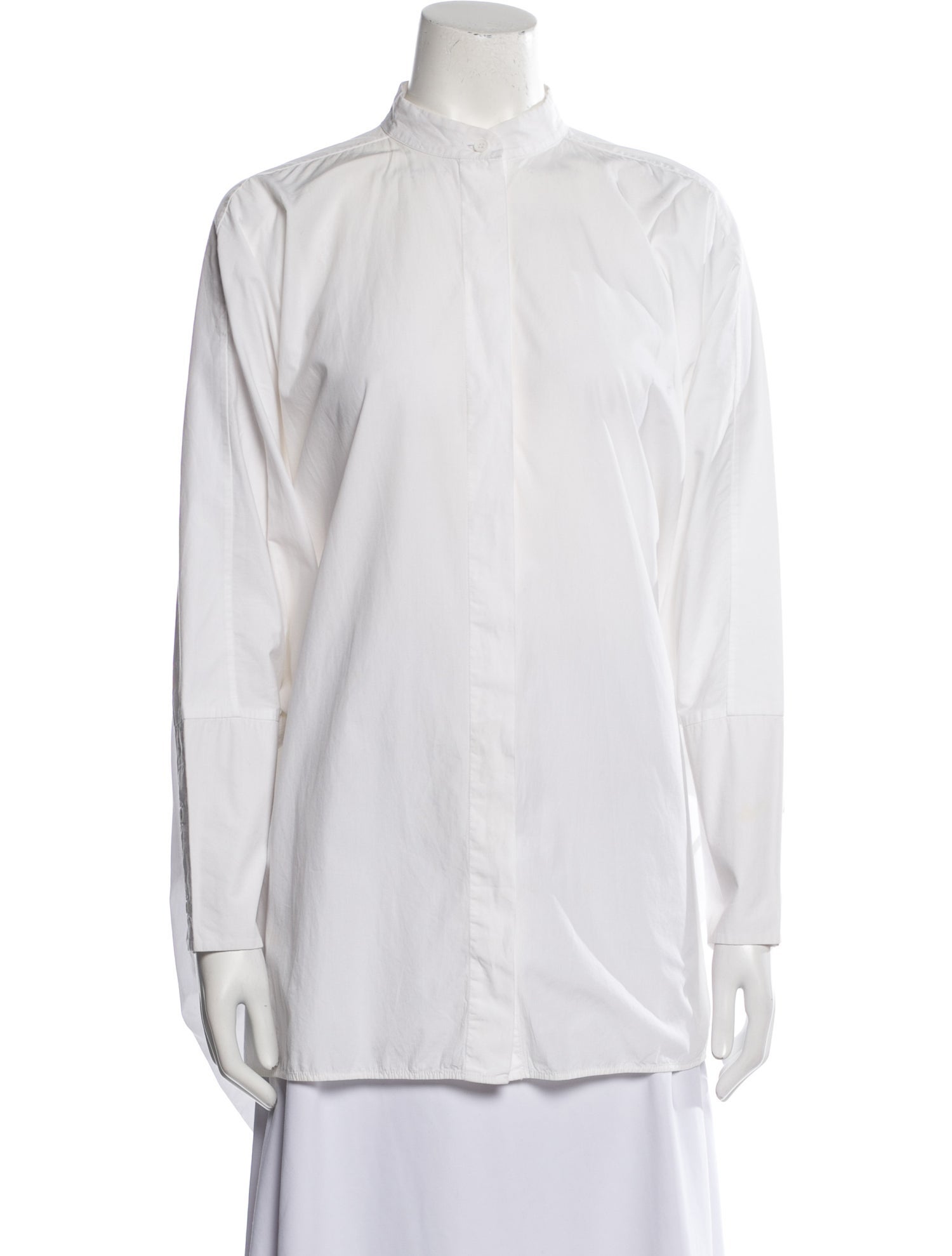 MM6 Maison Margiela Mock Neck Long Sleeve Tunic