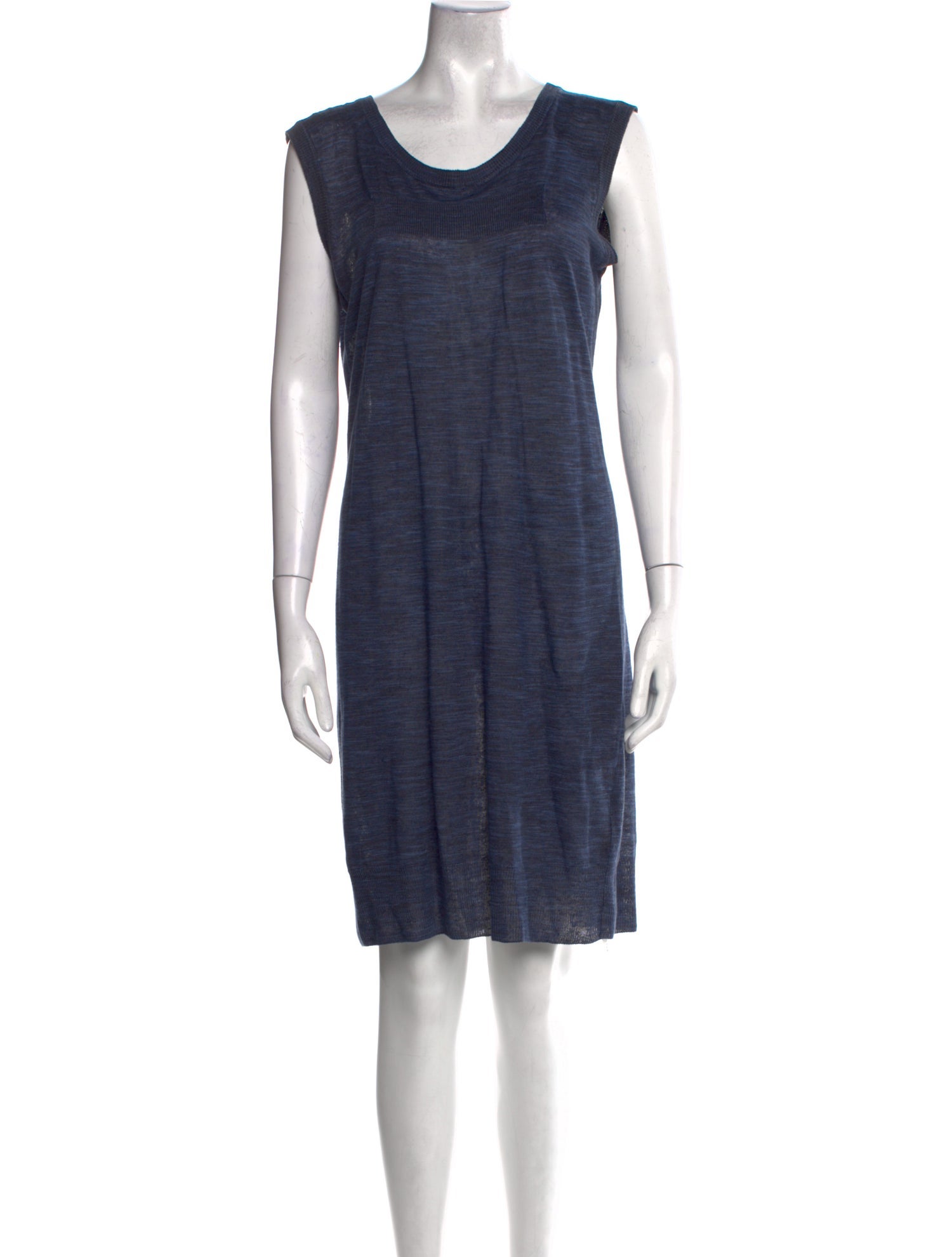 Maison Martin Margiela Linen Knee-Length Dress
