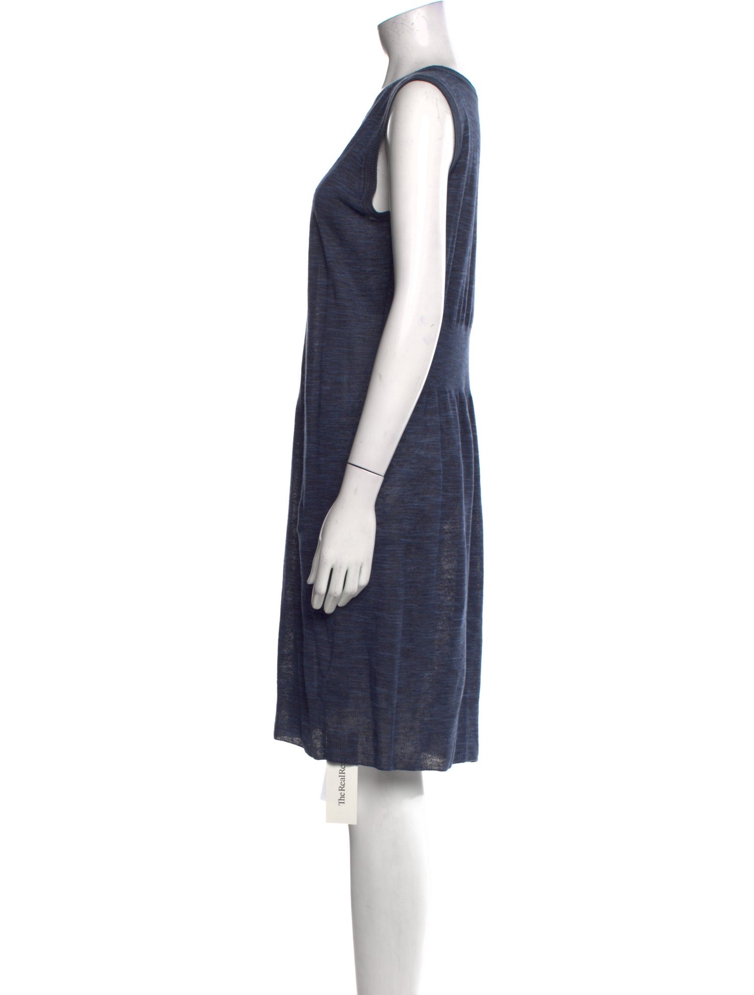 Maison Martin Margiela Linen Knee-Length Dress