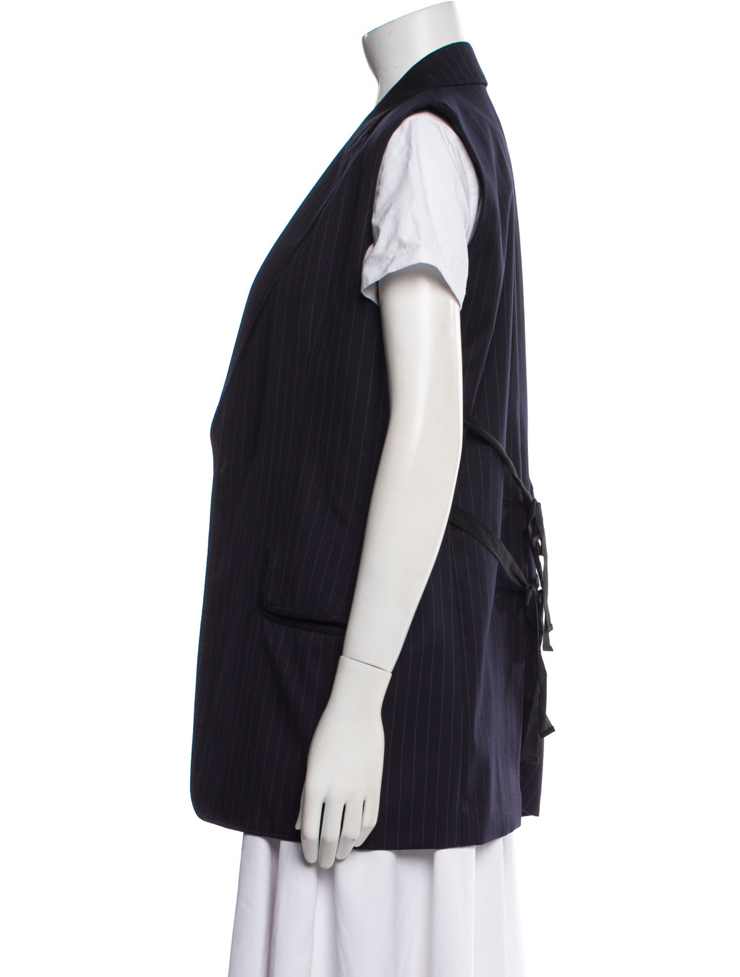 Maison Martin Margiela 2014 Striped Vest