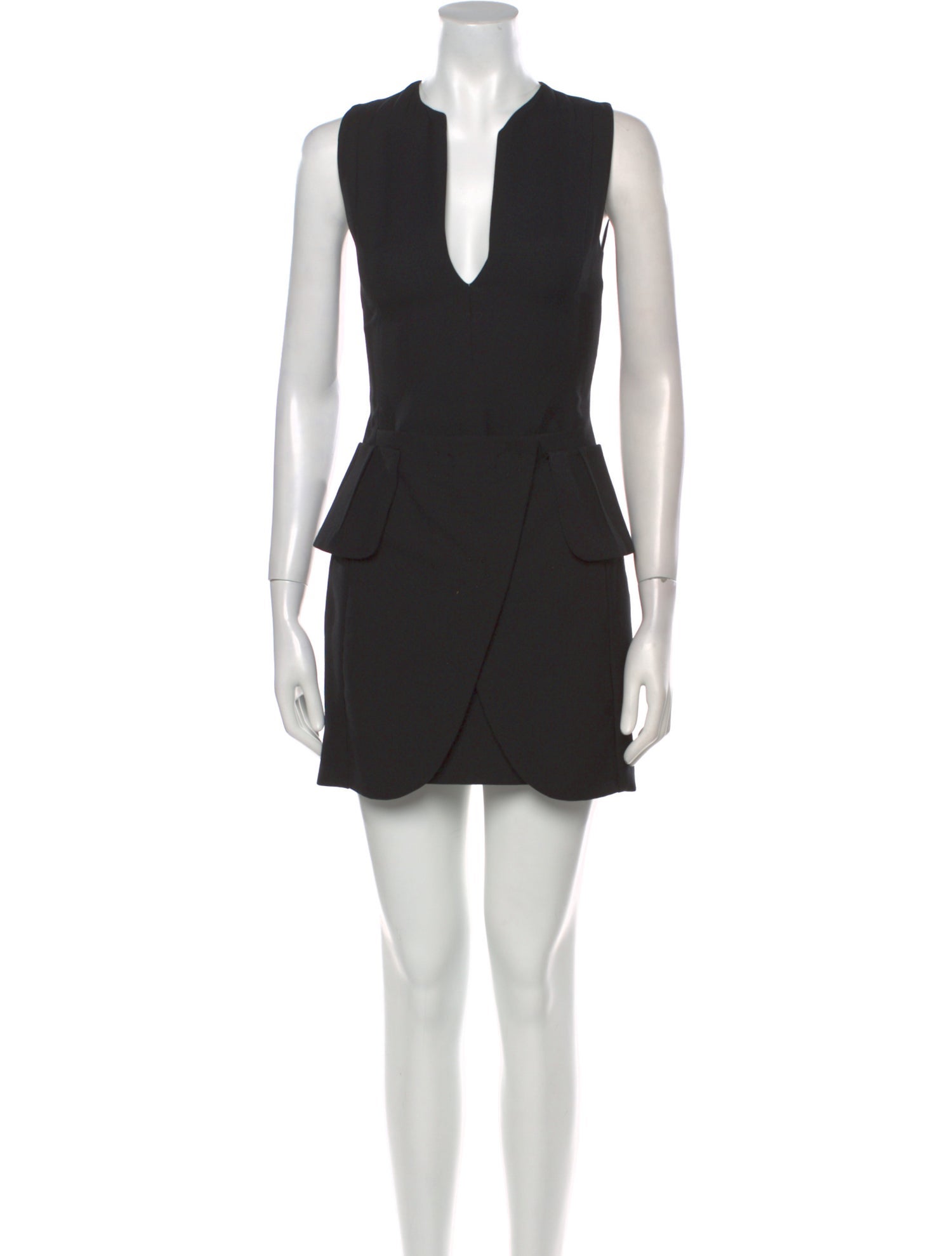 Maison Martin Margiela Wool Mini Dress