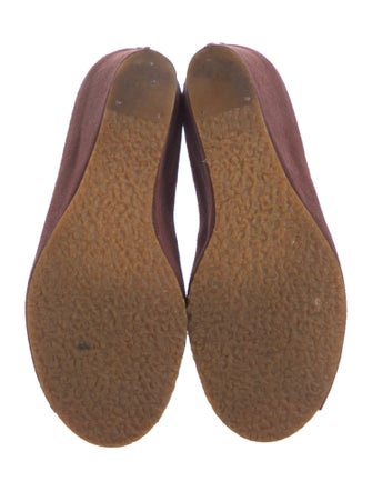 Maison Martin Margiela Suede T-Strap Pumps