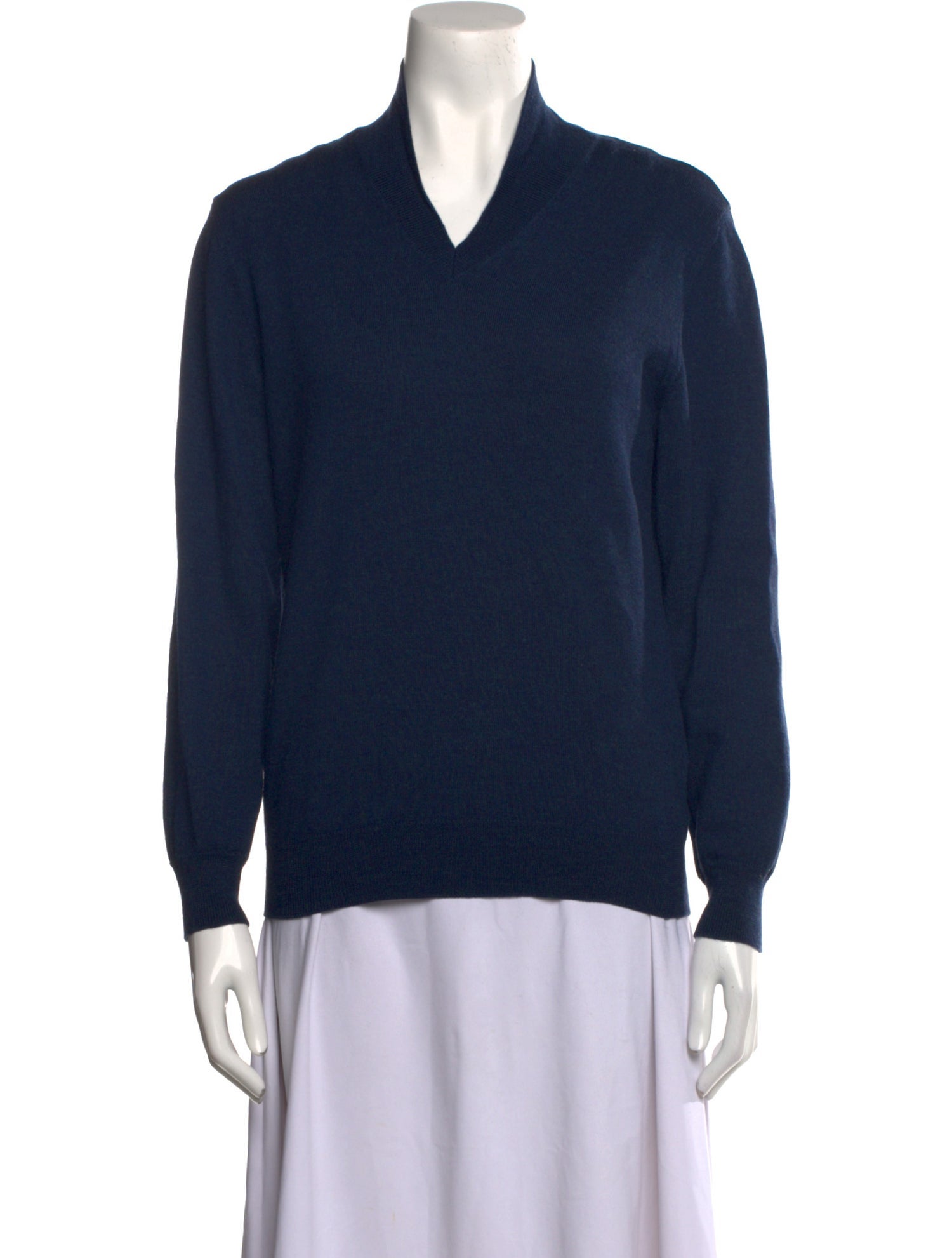 Maison Martin Margiela Wool V-Neck Pullover