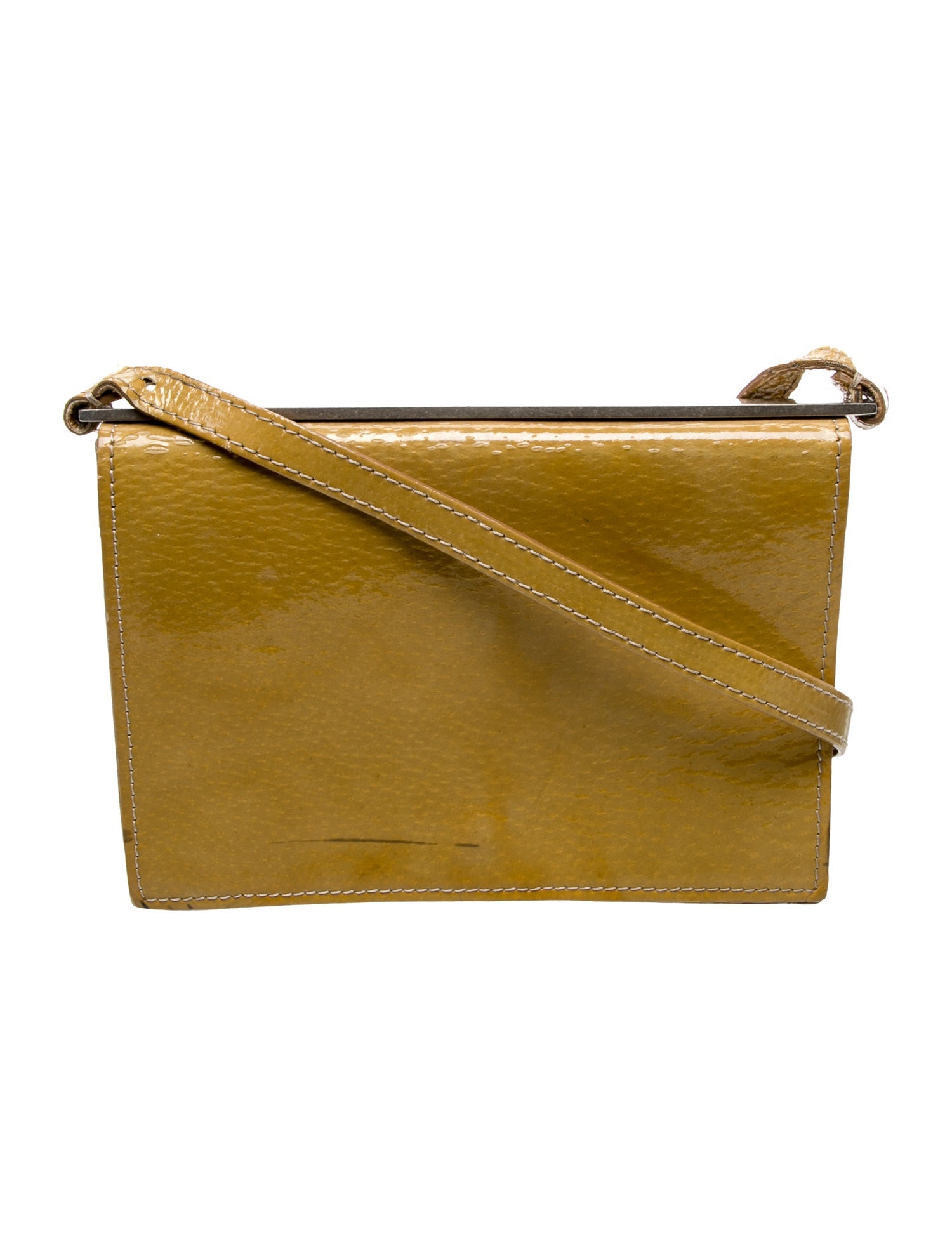 Maison Martin Margiela Patent Leather Shoulder Bag