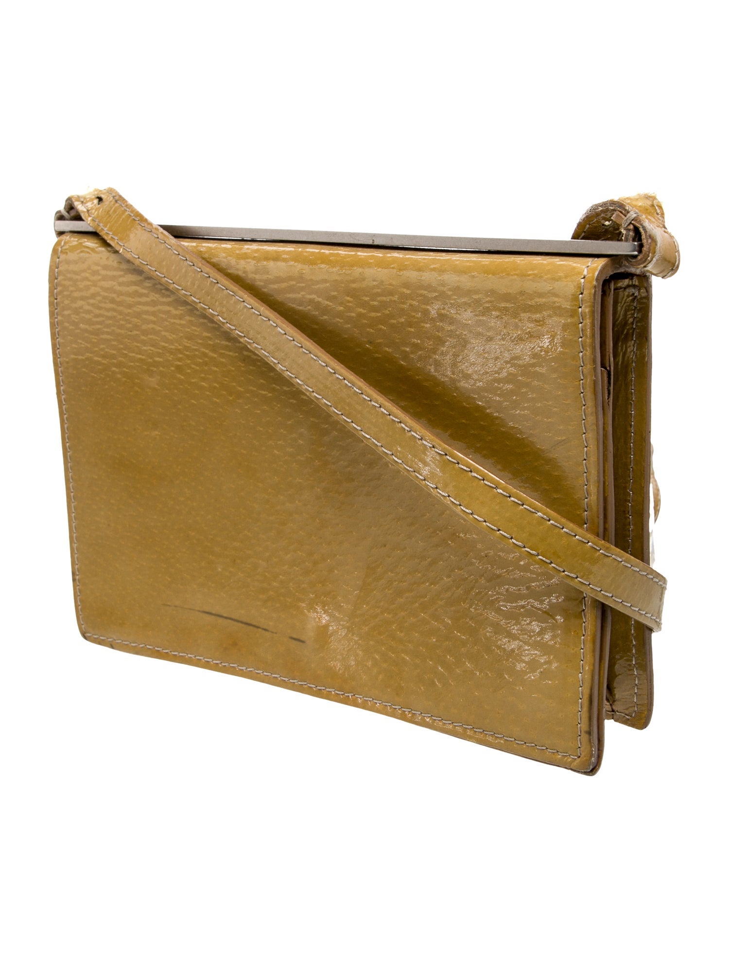 Maison Martin Margiela Patent Leather Shoulder Bag