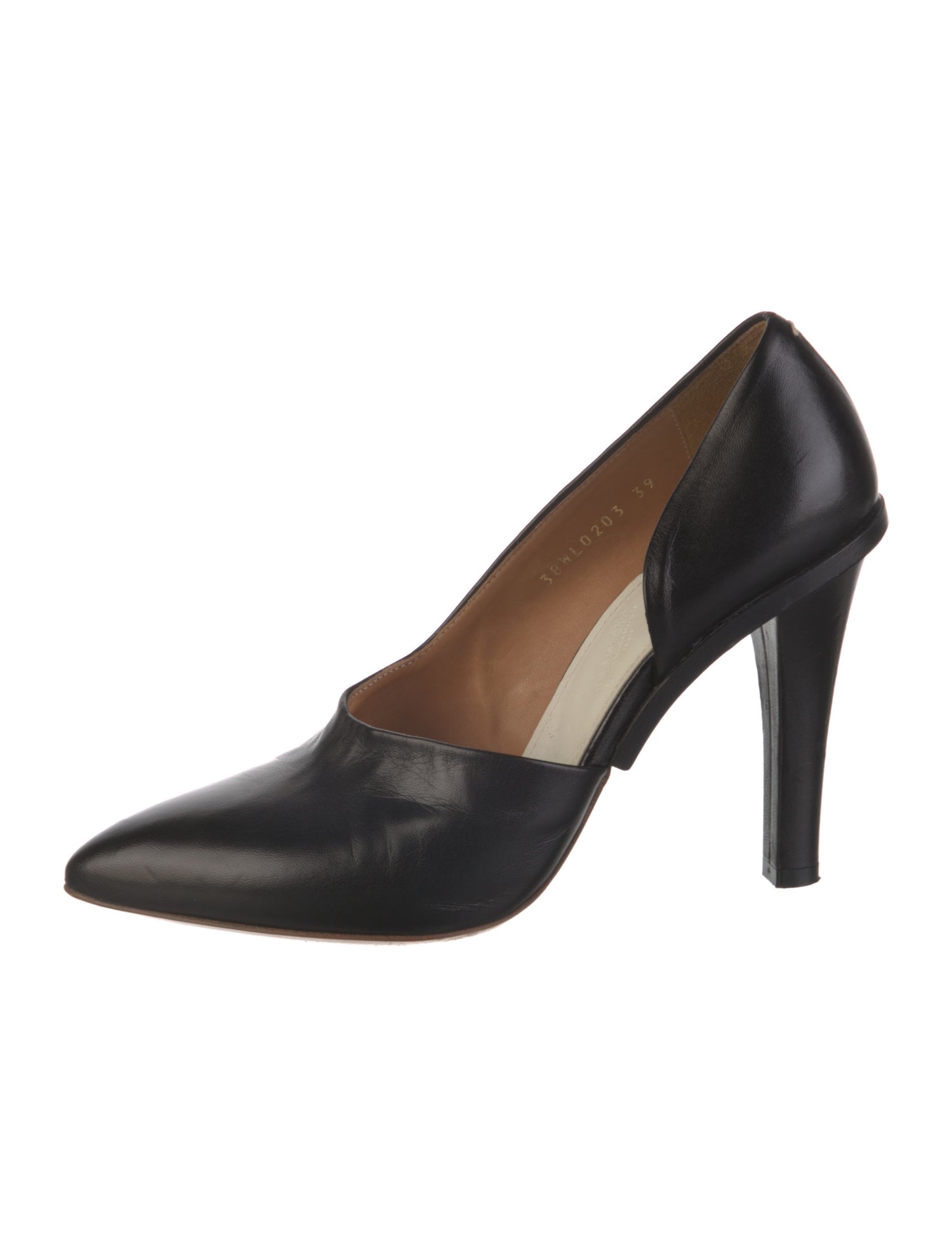 Maison Martin Margiela Leather D'Orsay Pumps