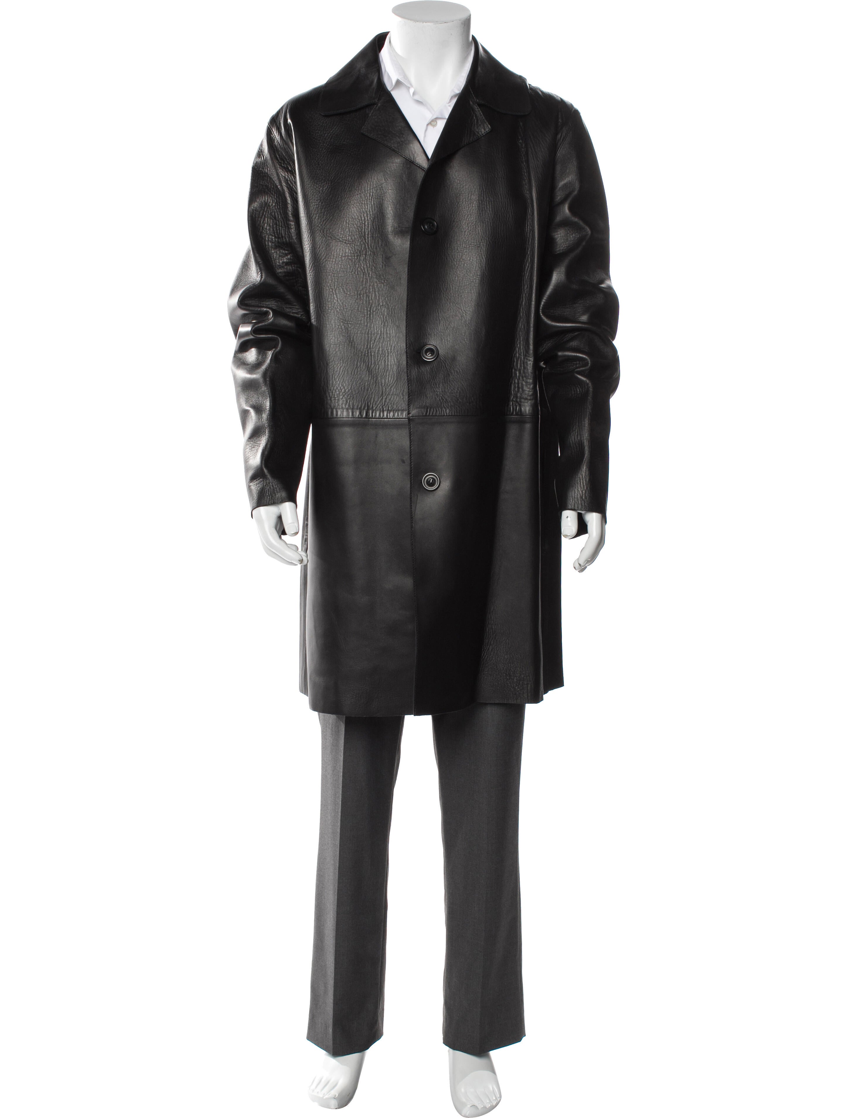 Maison Martin Margiela 2011 Lamb Leather Overcoat
