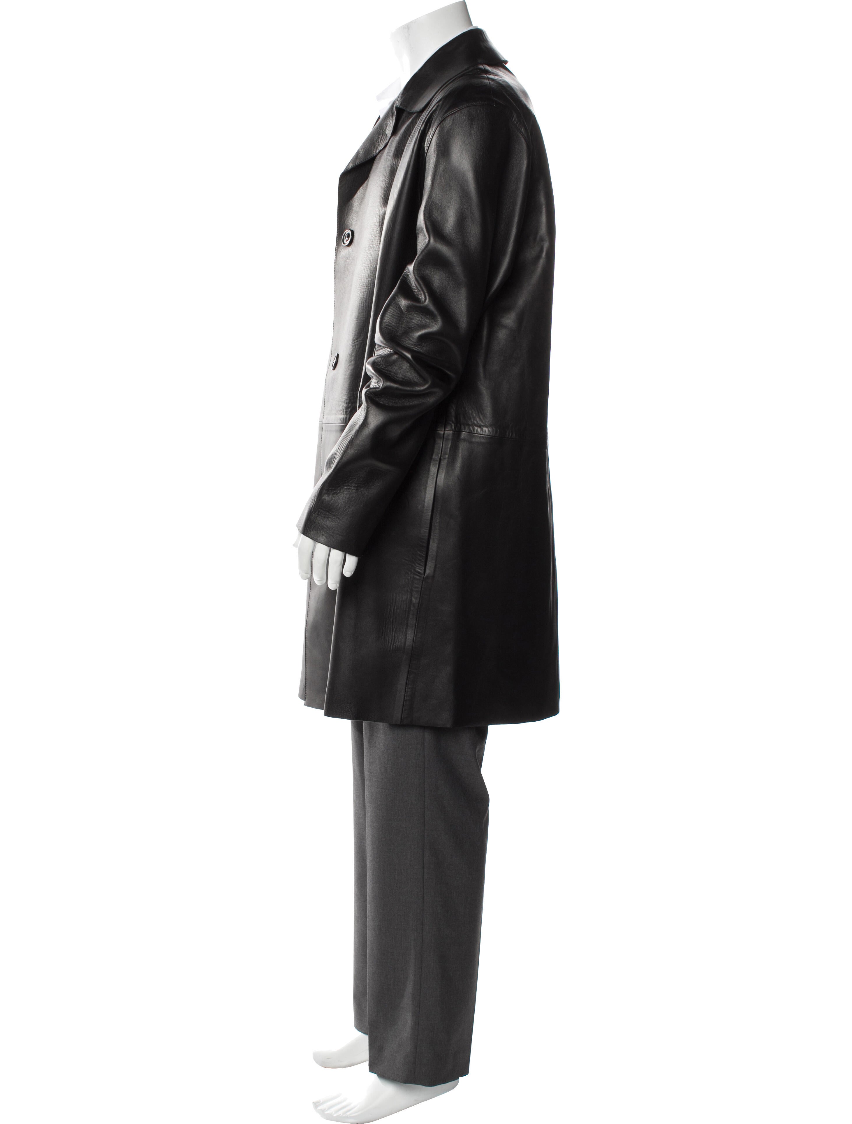 Maison Martin Margiela 2011 Lamb Leather Overcoat