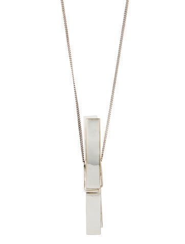 Maison Martin Margiela Chain Clothespin Pendant Necklace