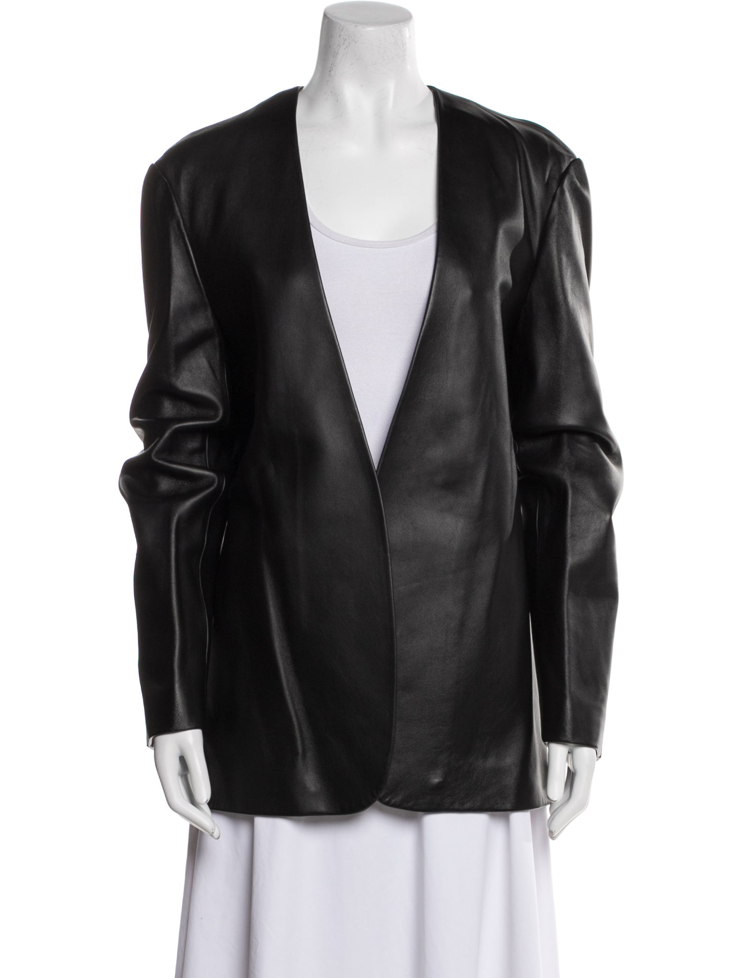 Maison Martin Margiela 2017 Lamb Leather Moto Jacket