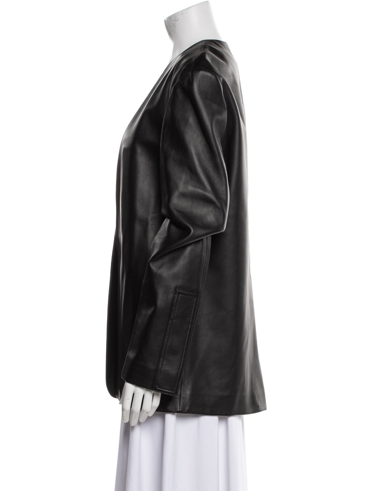 Maison Martin Margiela 2017 Lamb Leather Moto Jacket