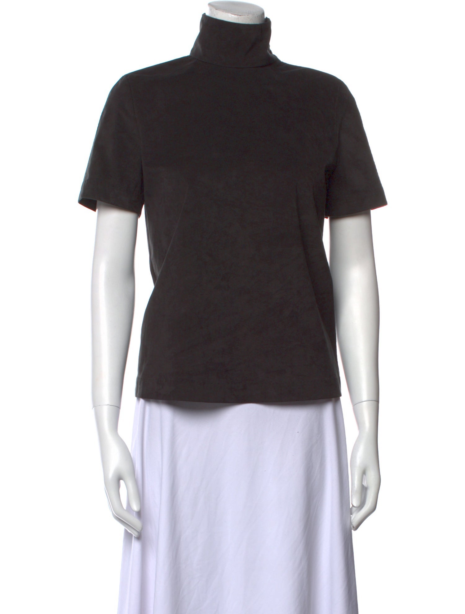 Maison Martin Margiela Turtleneck Short Sleeve Top
