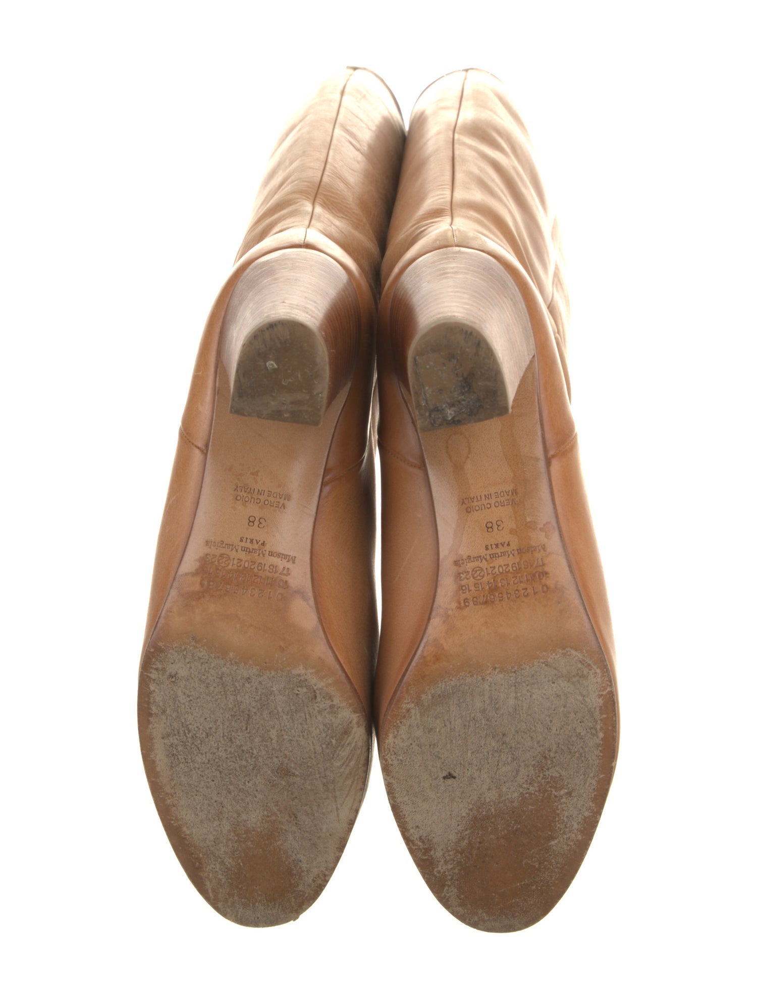 Maison Martin Margiela Leather Riding Boots