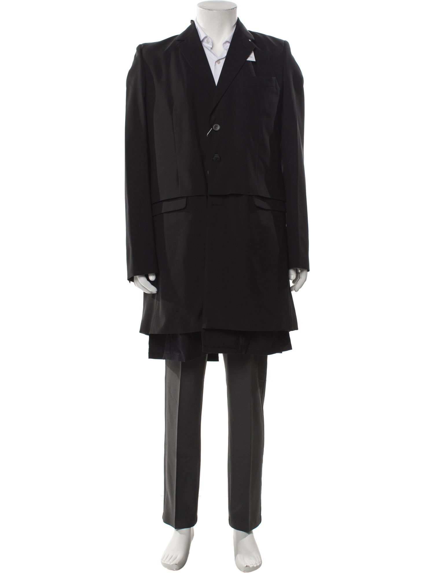 Maison Martin Margiela 2014 Virgin Wool Overcoat w/ Tags