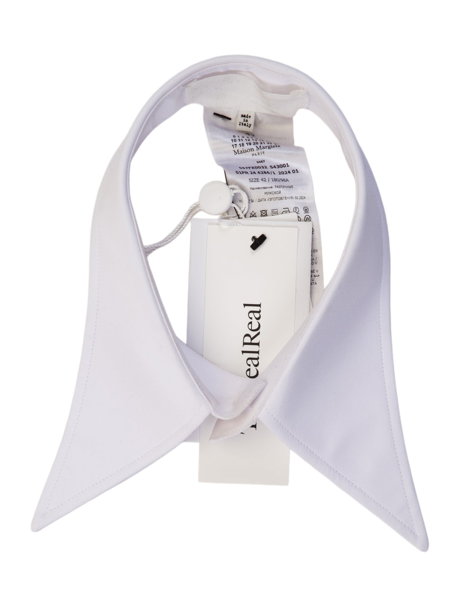 Maison Martin Margiela Cotton Poplin Collar