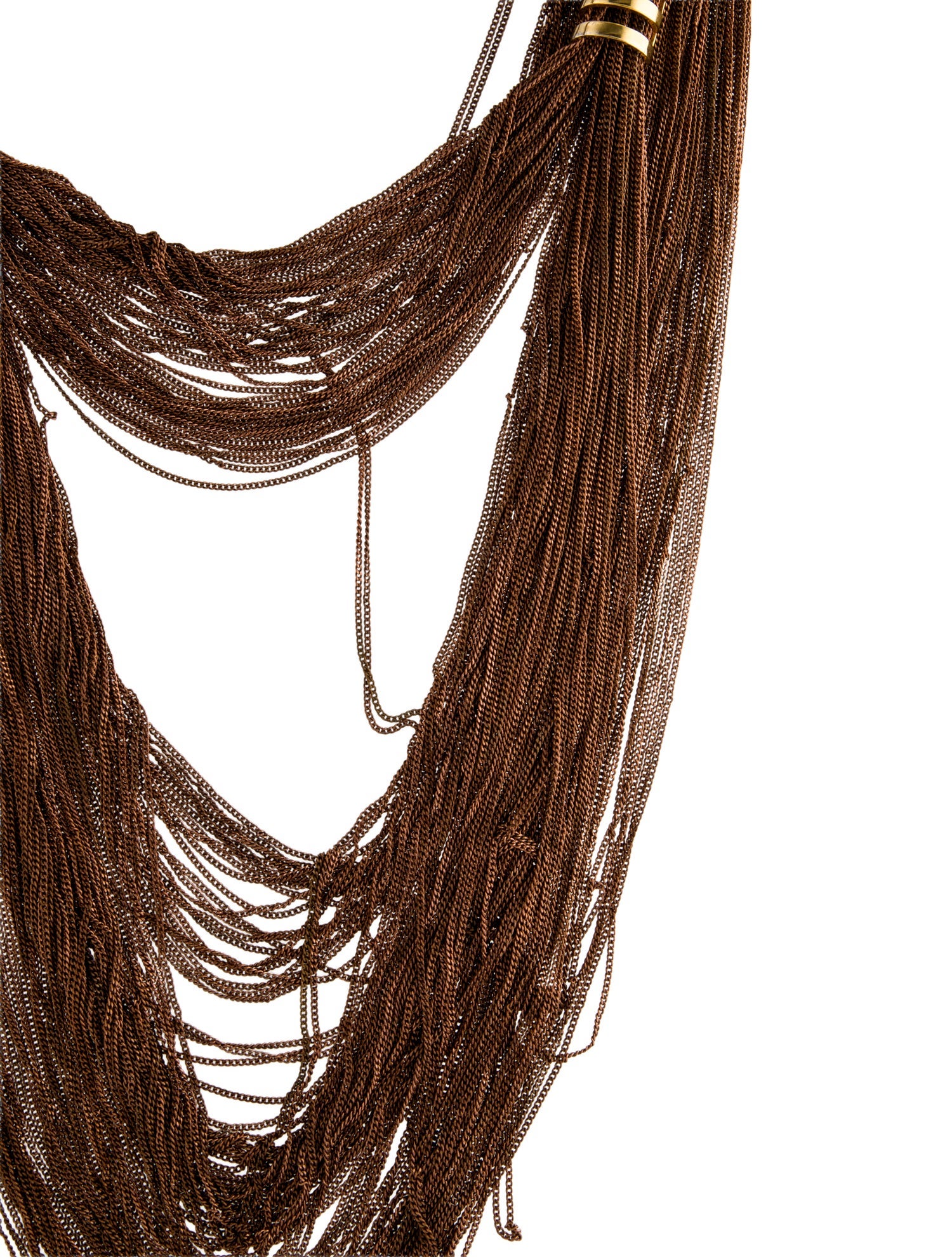 Maison Martin Margiela Vintage Ottone Multi-Chain Necklace