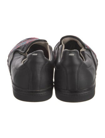 Maison Martin Margiela Leather Printed Sneakers