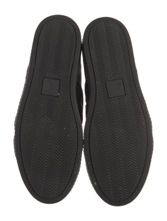 Maison Martin Margiela Leather Printed Sneakers