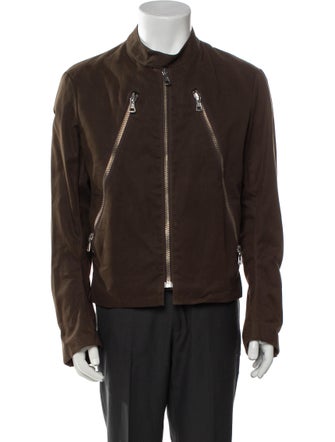 Maison Martin Margiela 2003 Waxed 5-Zip Moto Jacket