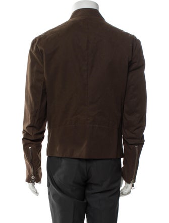 Maison Martin Margiela 2003 Waxed 5-Zip Moto Jacket